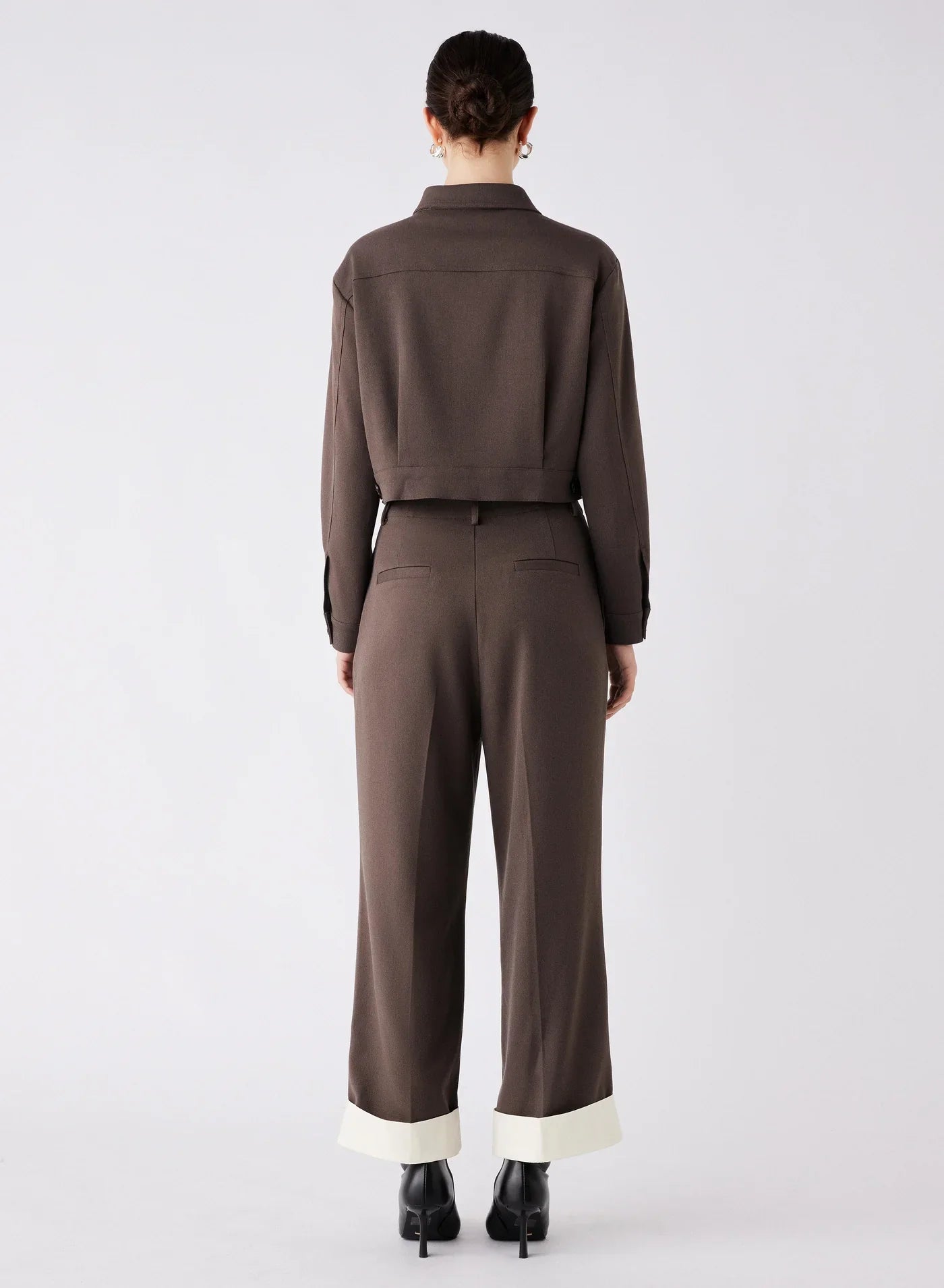 Esmaee Bourbon Jacket - Chocolate, size s