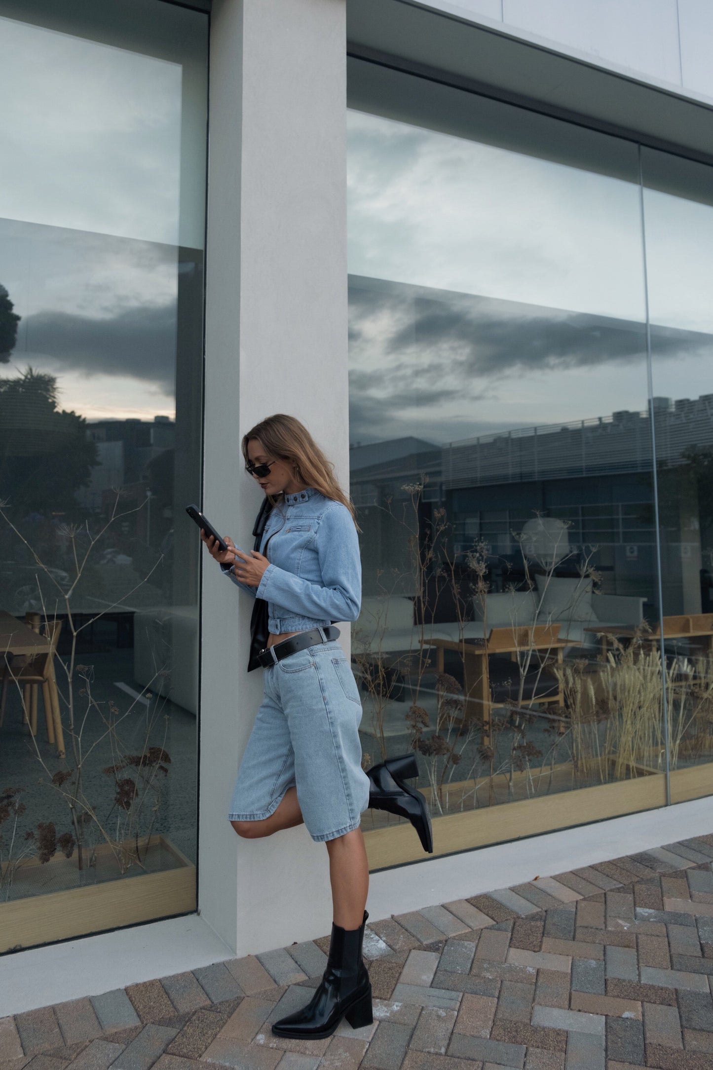 Lioness Denim Shorts, size XS