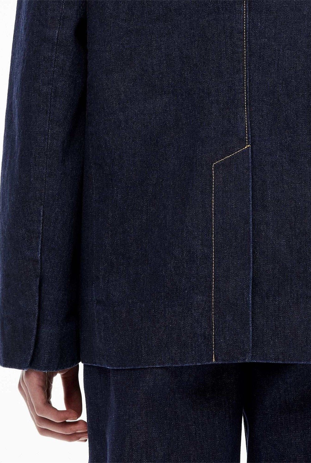 Witchery Dark Denim Blazer - Size 6