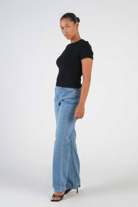 Jorja and Joesph Straight Leg Jean, Size 6