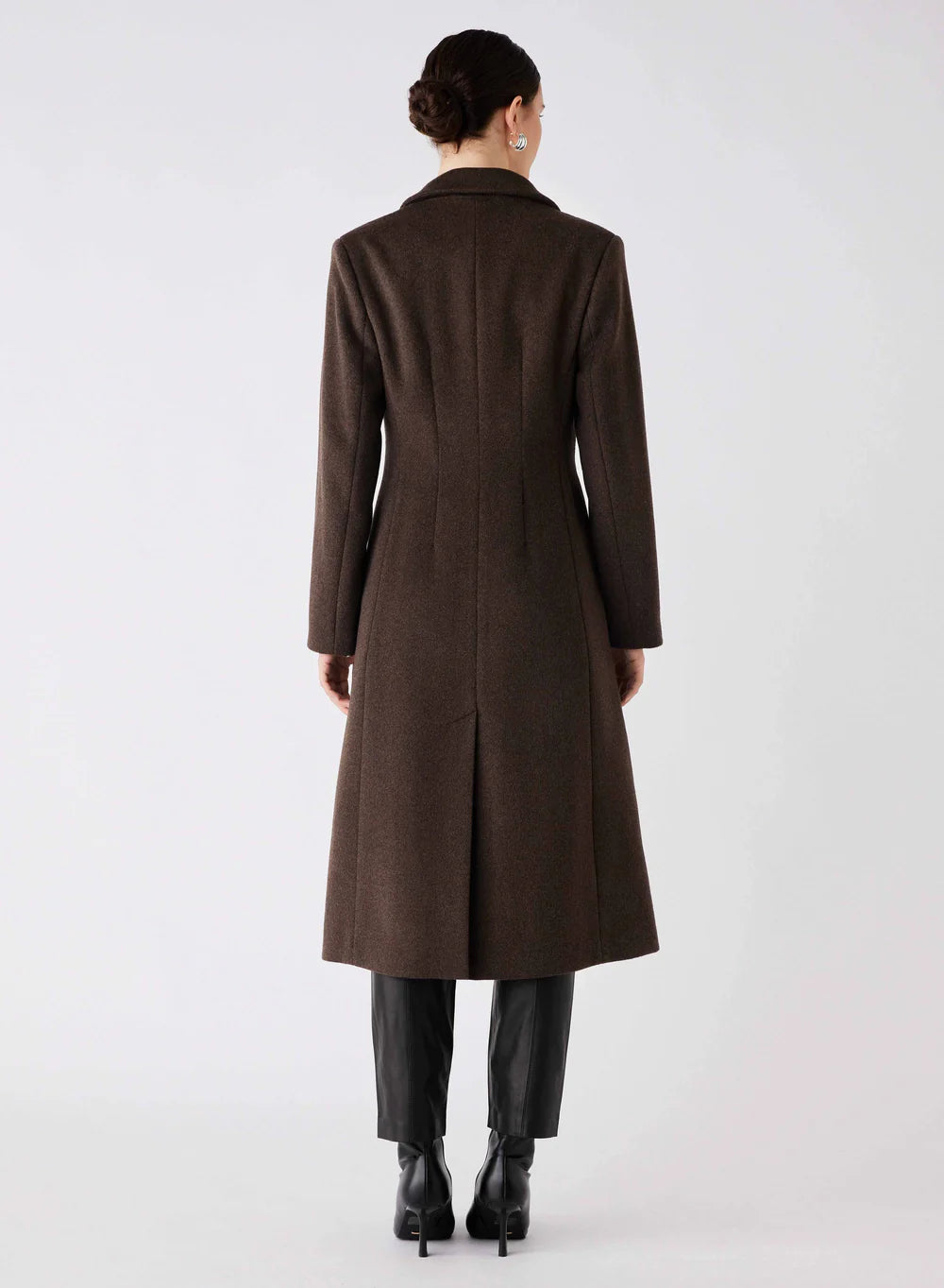 Esmaee Eternal Coat - Chocolate, size XS