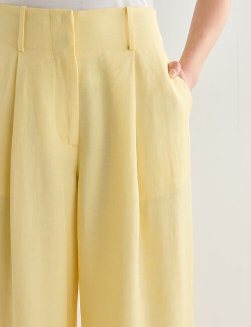 State of Play Manaia Wide Leg Luxe Pant, Jasmine - Size 8