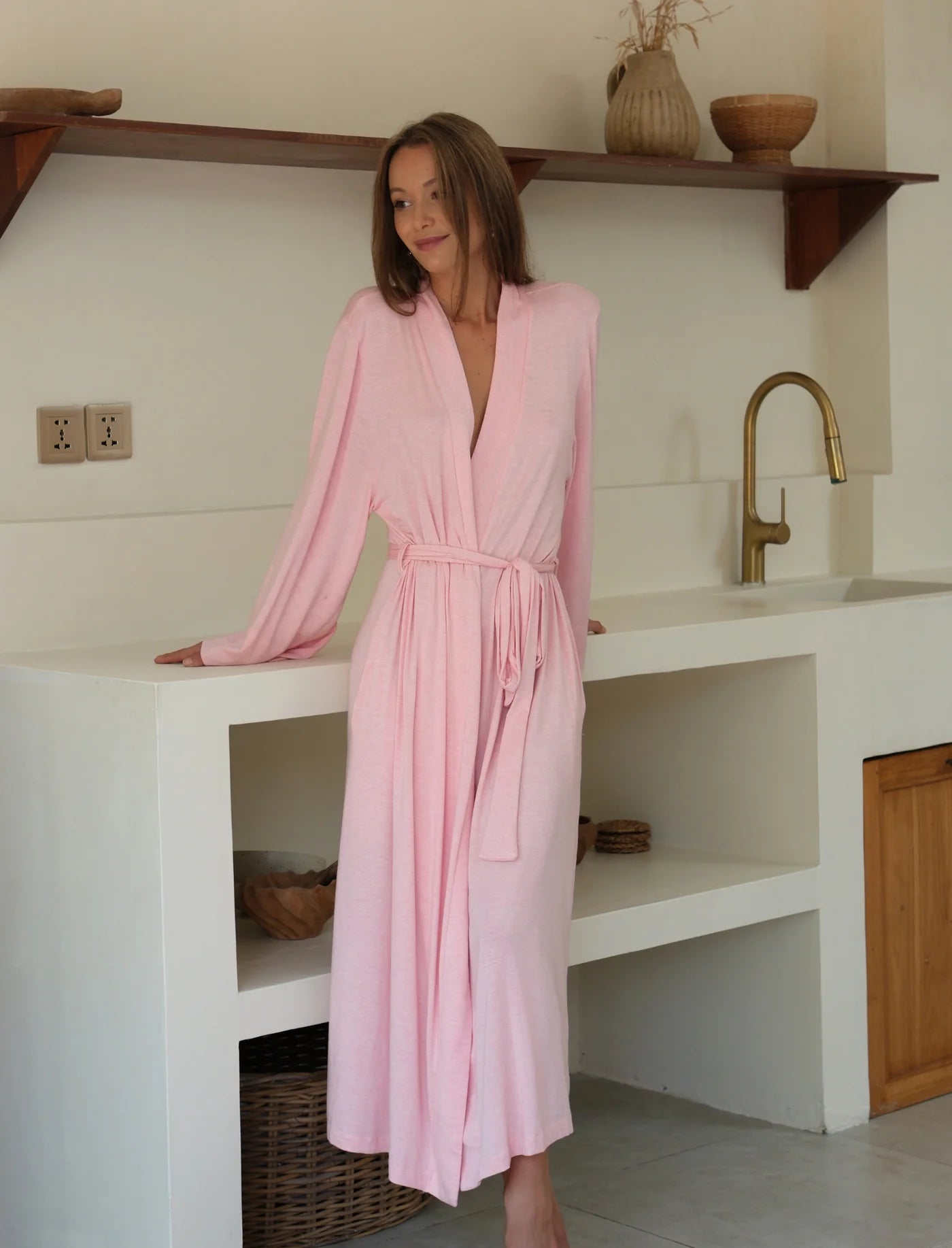 Papinelle Kate Modal Soft Maxi Robe S
