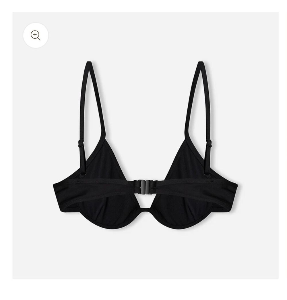 Zulu & Zephyr - Black Balconette Bra - Size 6