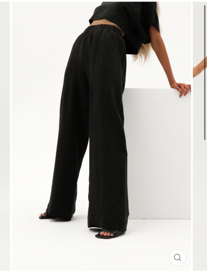 Natalie Rolt Virgo Crop and matching Dakota pants, size 1 (small 6)