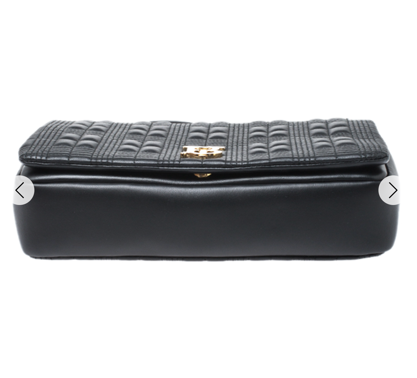 Burberry Black Quilted Leather Medium Lola Shoulder Bag