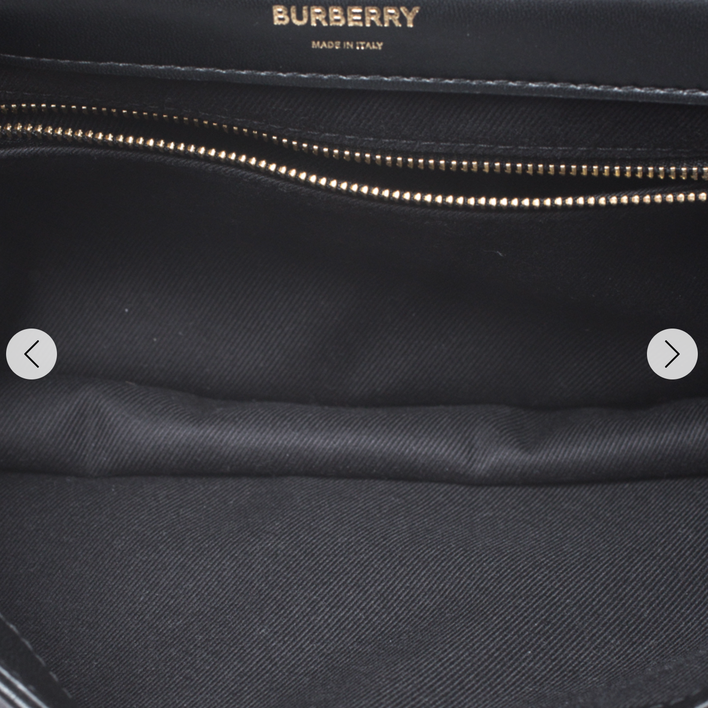 Burberry Black Quilted Leather Medium Lola Shoulder Bag