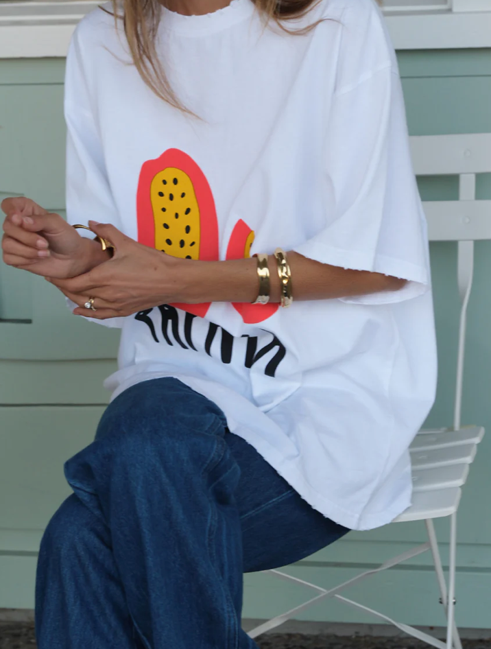 Luna Lane Papaya Tee, size S
