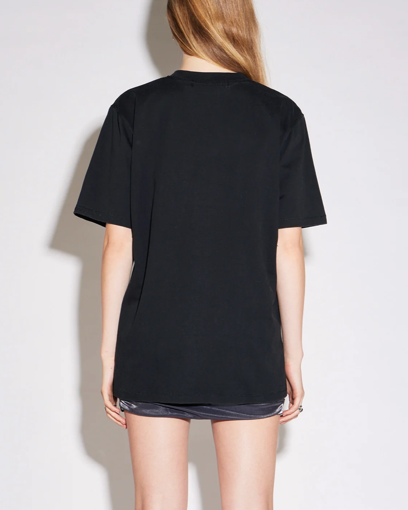 Stolen Girlfriends Club Near Death Tee - Black, size XL