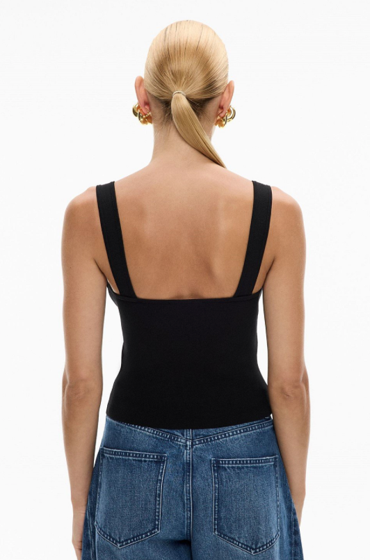 Witchery Shaped Knit Tank, size XS
