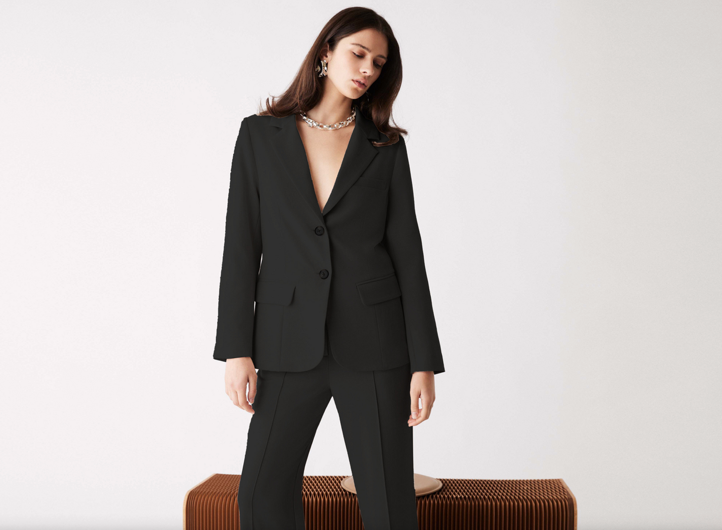 Esmaee Edward Pant Black