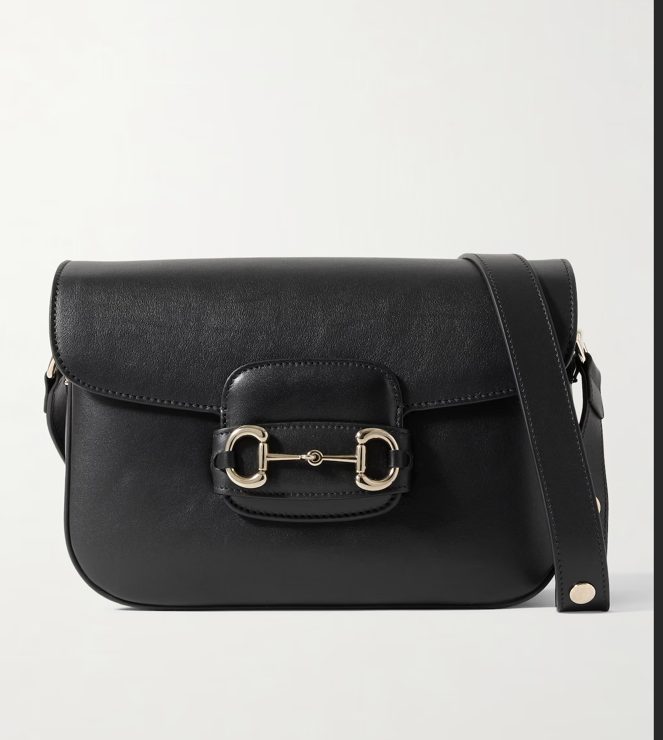 GUCCI Horsebit 1955 leather shoulder bag