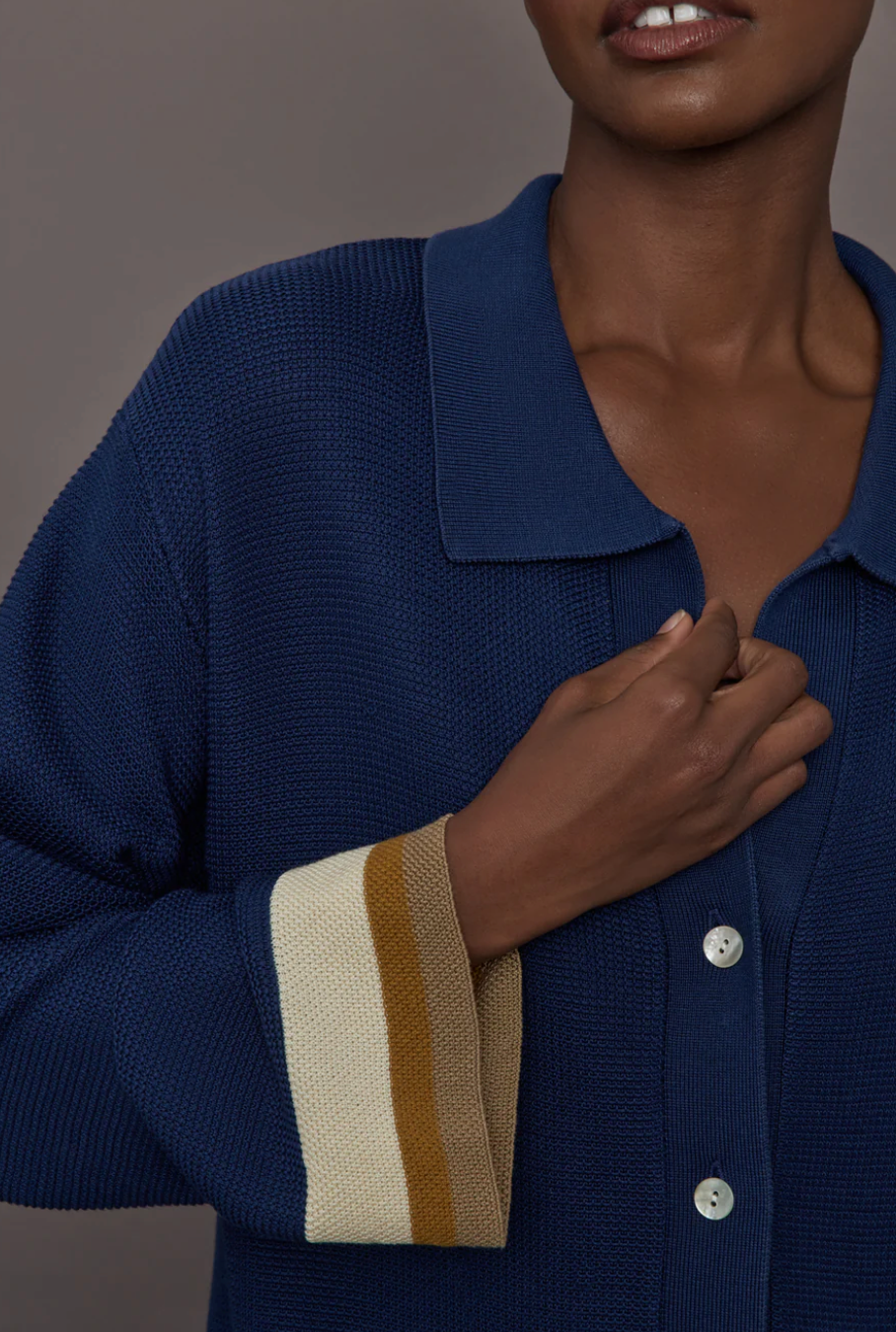 Sancia Abigail Knit Shirt, size XS