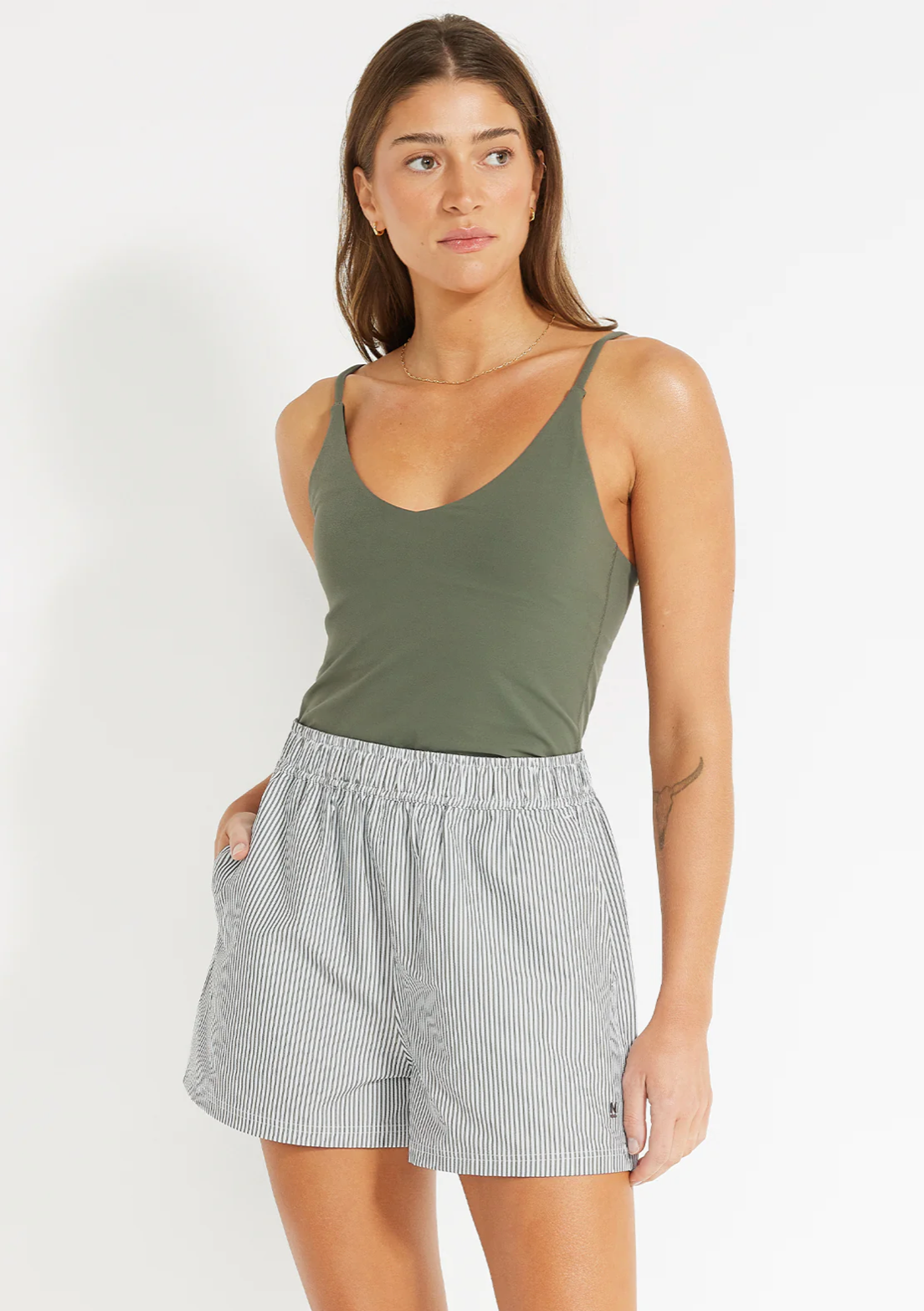 Nimble On The Move Short - Matcha, size XS