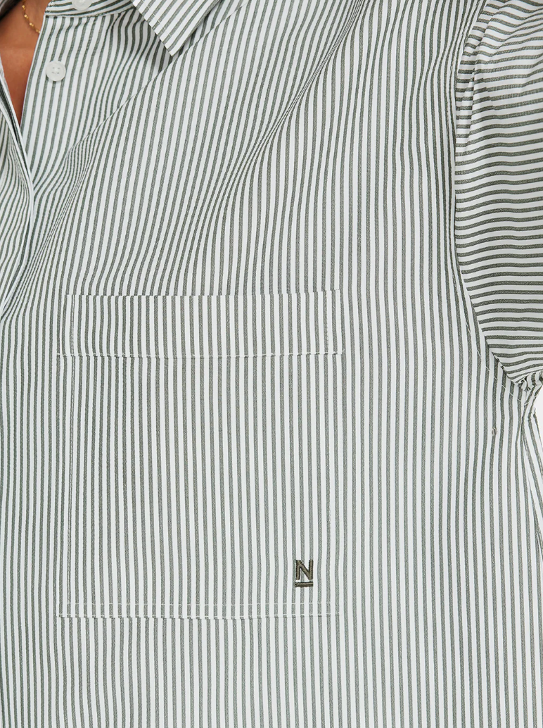 Nimble On The Move Shirt - Matcha, size XS