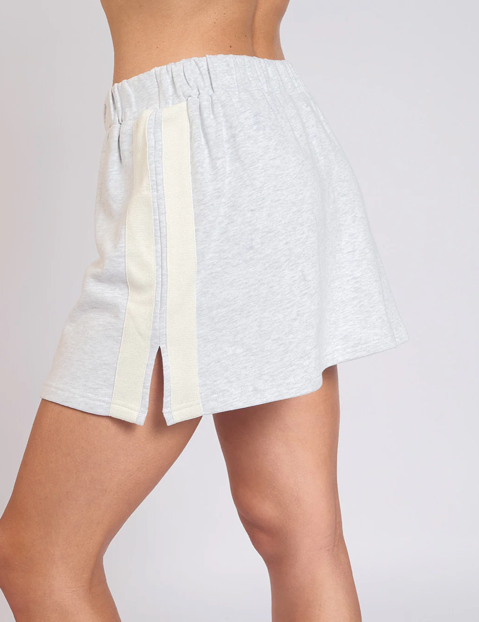 Luna Lane Maya Mini Skirt - Light grey, size XS/S