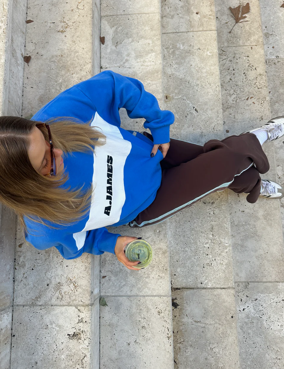 Araminta James Sweatshirt - French Blue, size XS