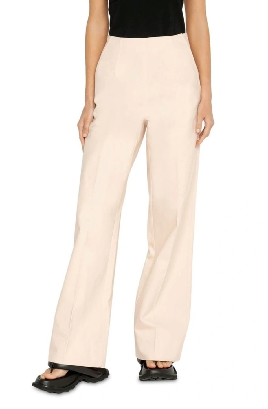Cue Dew Viscose Twill Wide Leg Pant, size 6