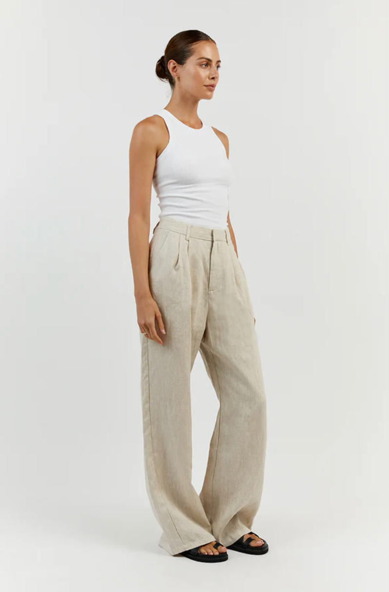 Dissh Jenna White Knit Tank - Off white, size XS
