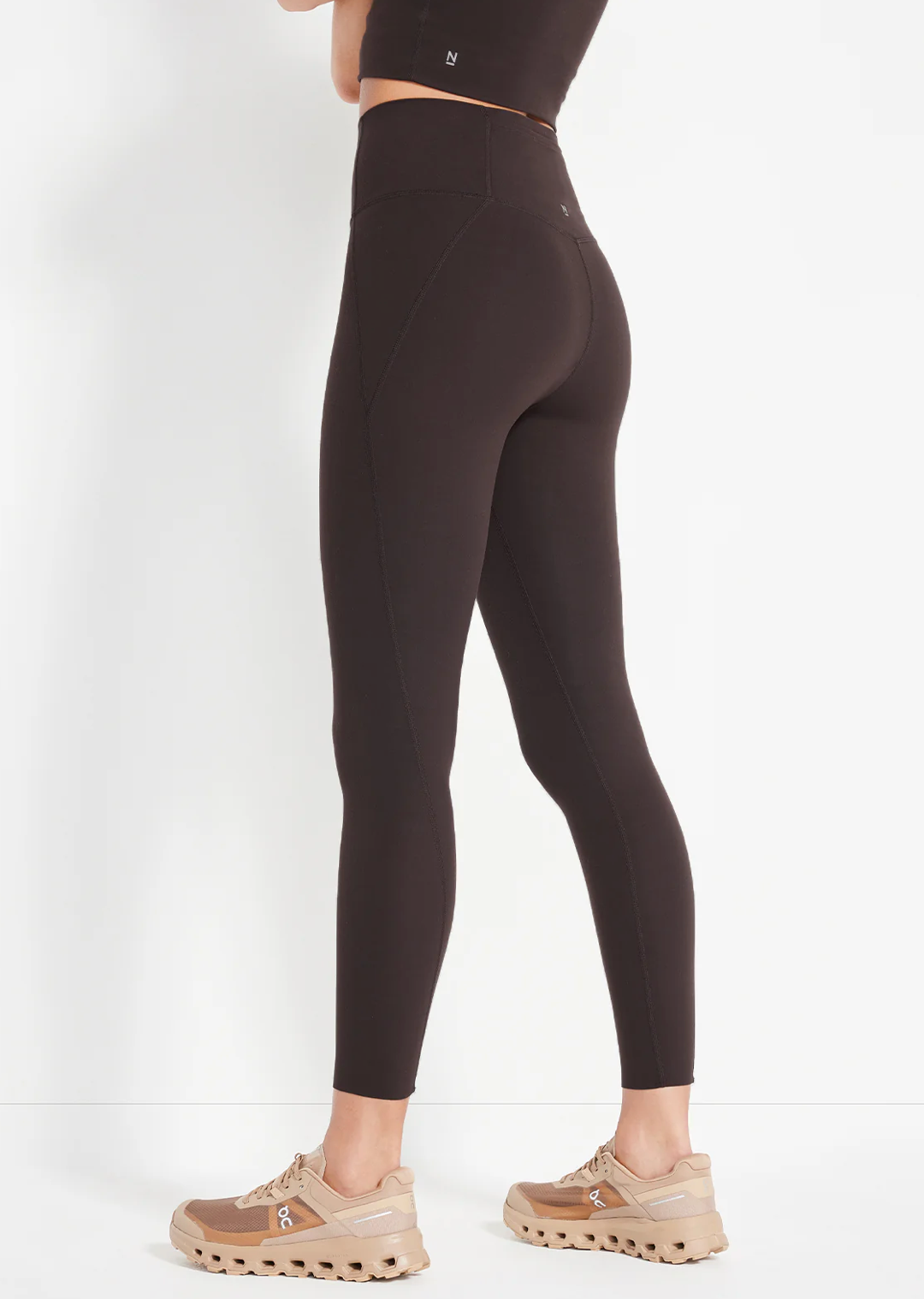 Nimble In Motion Pocket 7/8 Legging - Espresso, size XS
