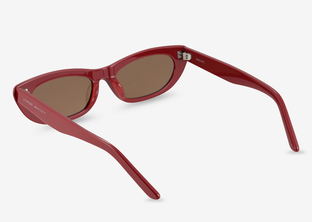 Status Anxiety Sidelines Sunglasses - Cherry