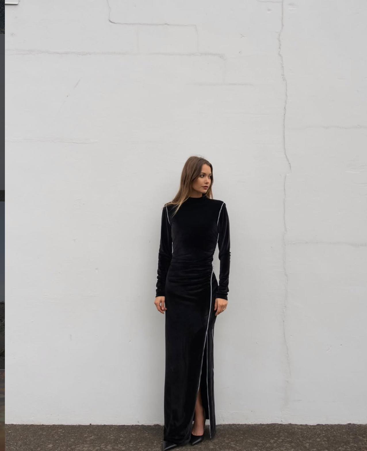 Stolen Girlfriends Club Velvet dress, size 6