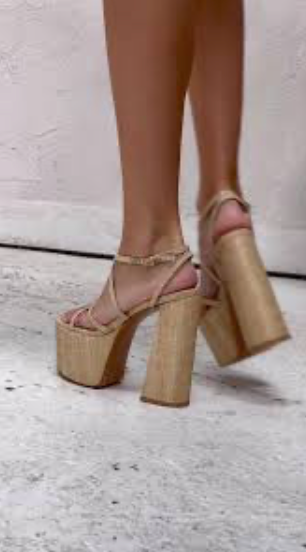Alias Mae Adeline Platform in Natural - Size 38