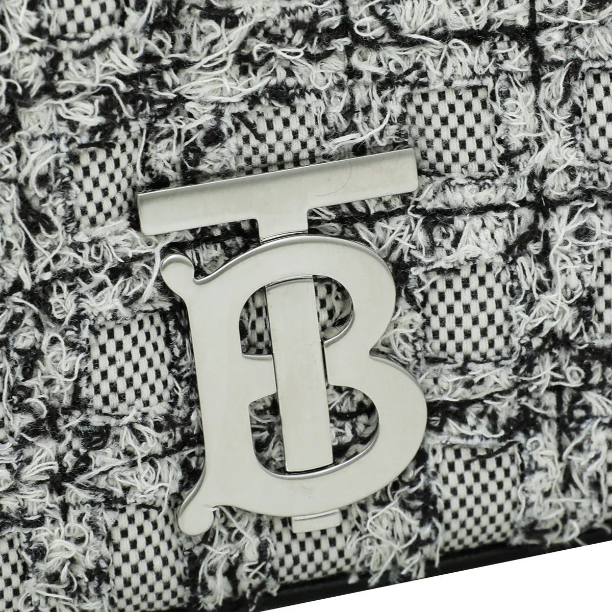 Burberry Bicolor Tweed TB Lola Small Bag