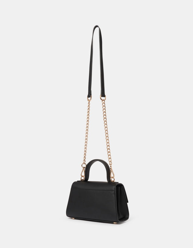 Forever New Signature Vivian Mini Top Handle Bag, black