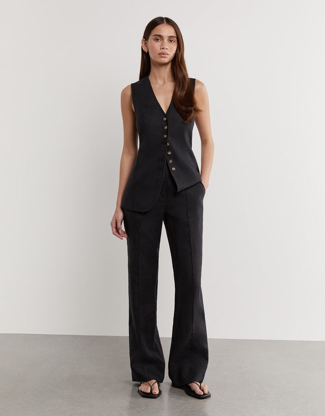 JAG Kayla Linen Vest, size 6