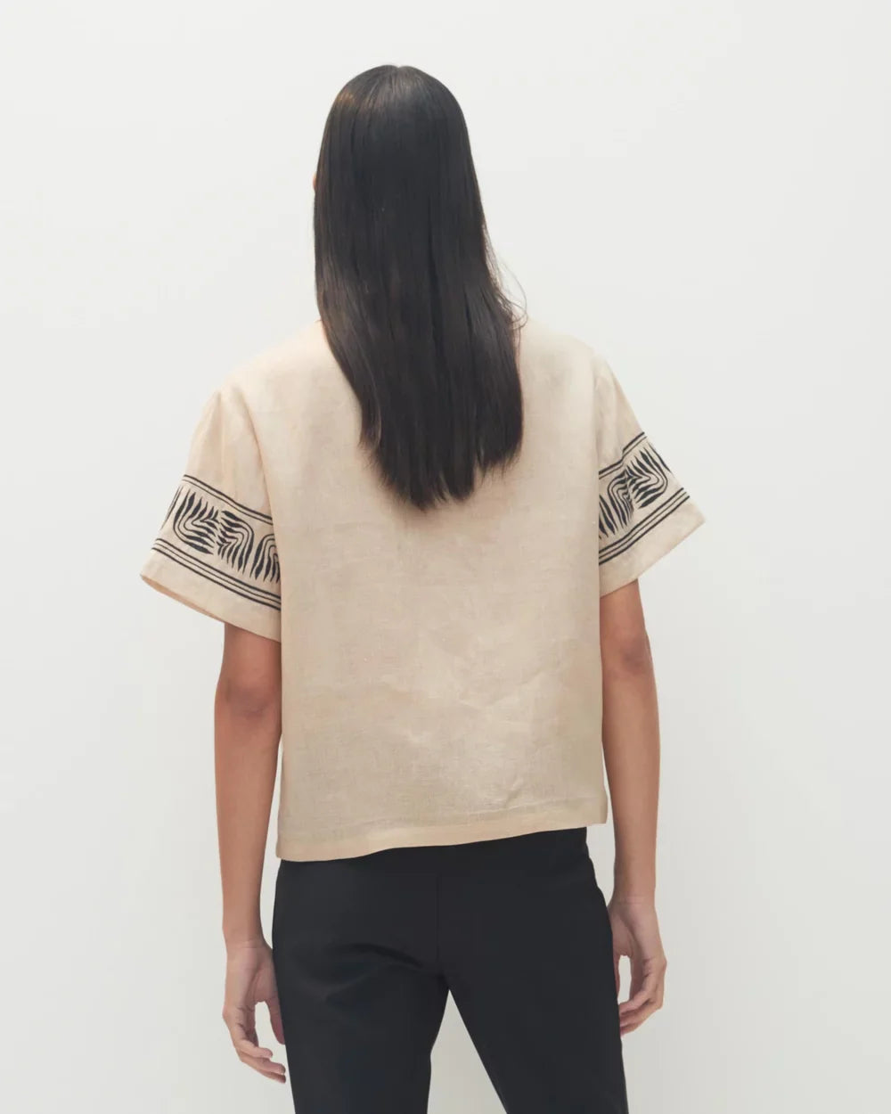 Morrison Kalea Linen SS Shirt, size 0-1 (6-8)