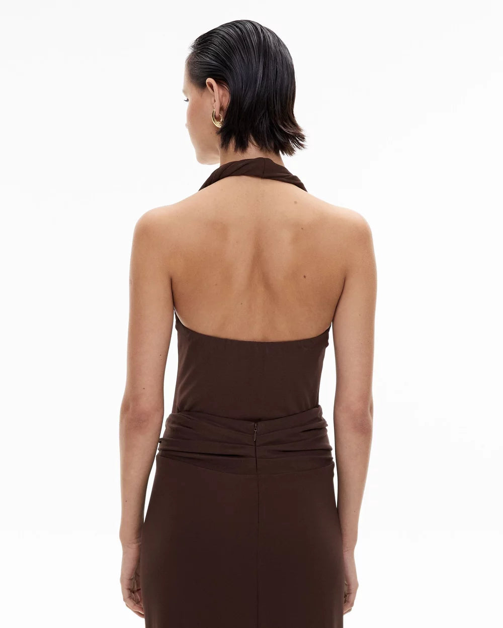 Witchery Jersey Twist Bodysuit, size XS