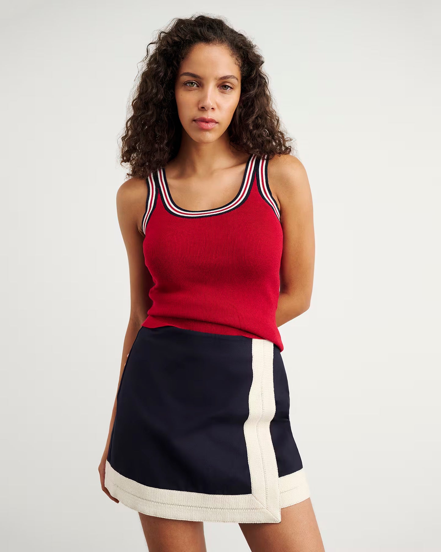 JAG Lydia Stripe Knit Tank, size 6