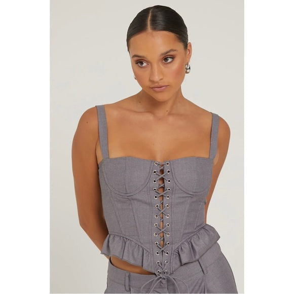 Lioness Cuatro Corset - Slate XS