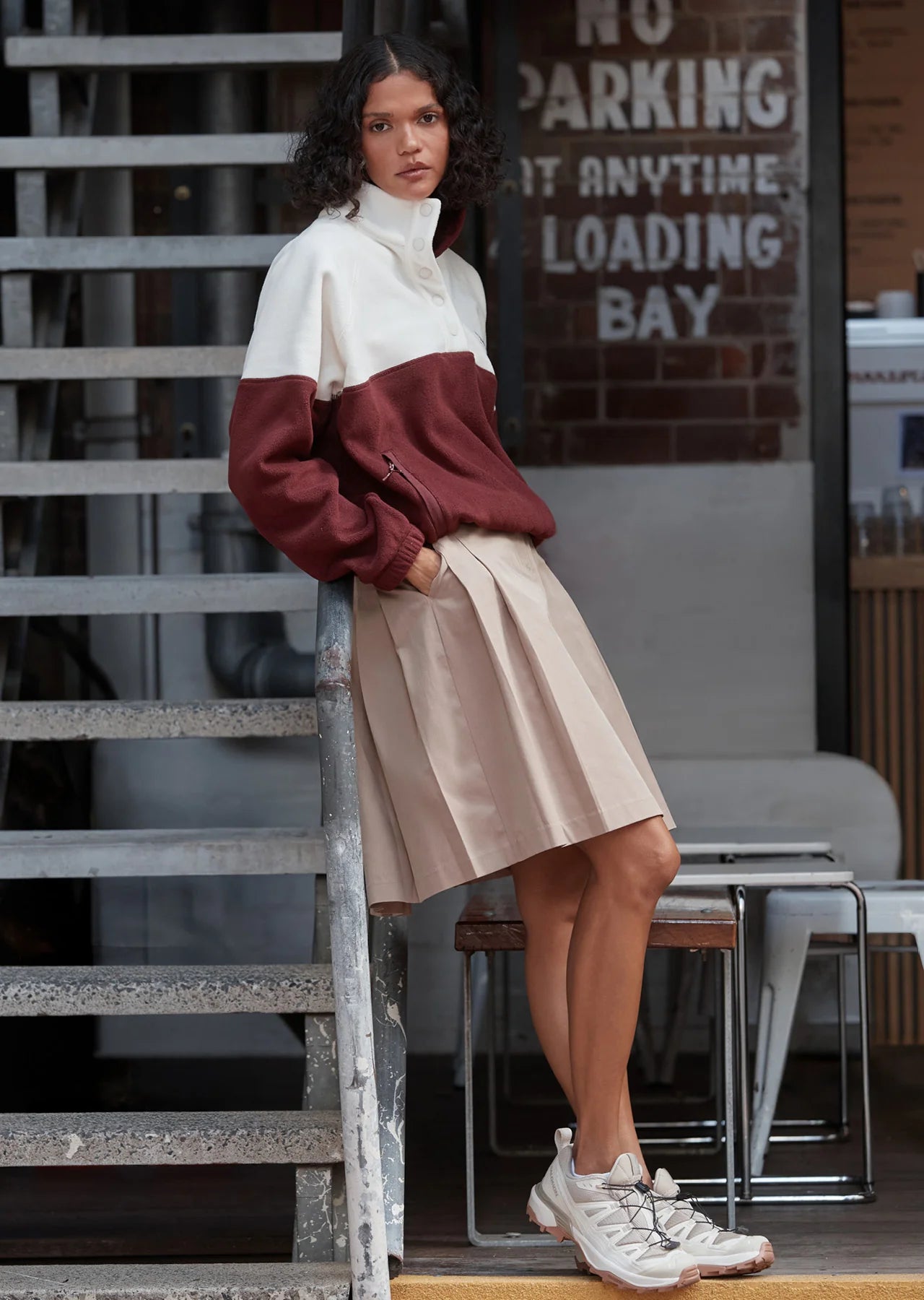 Lorna Jane Relay Pleat Skirt XS