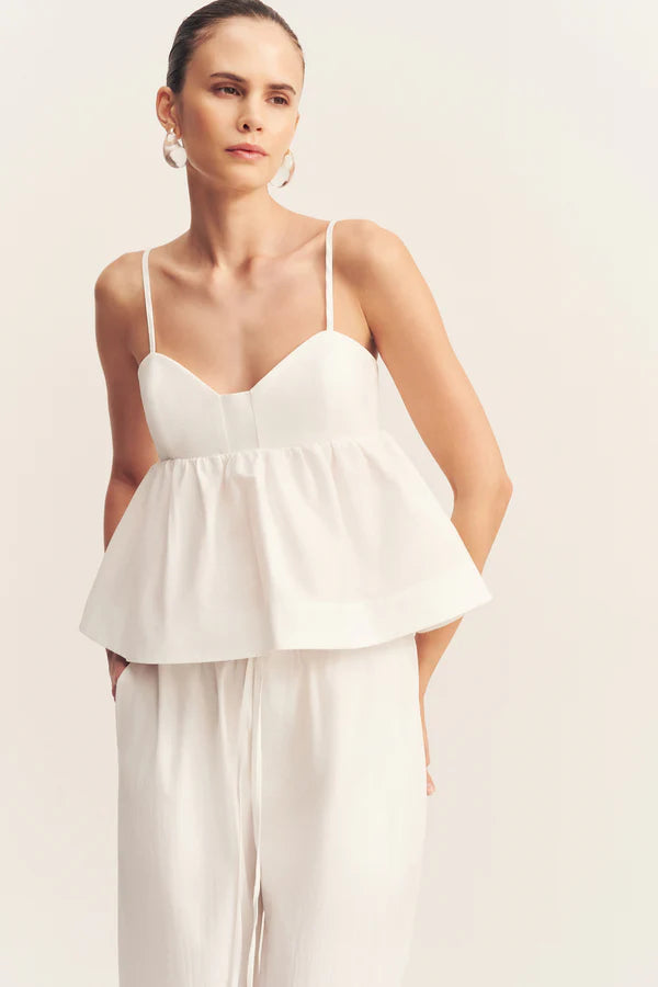 Shona Joy Campbell Top - Ivory, size 8