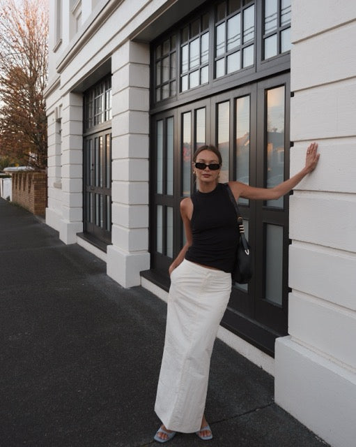 All Things Golden Cream Cargo Maxi, XS