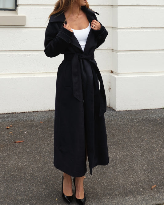 Glassons Wool Blend Relaxed Coat, size XS
