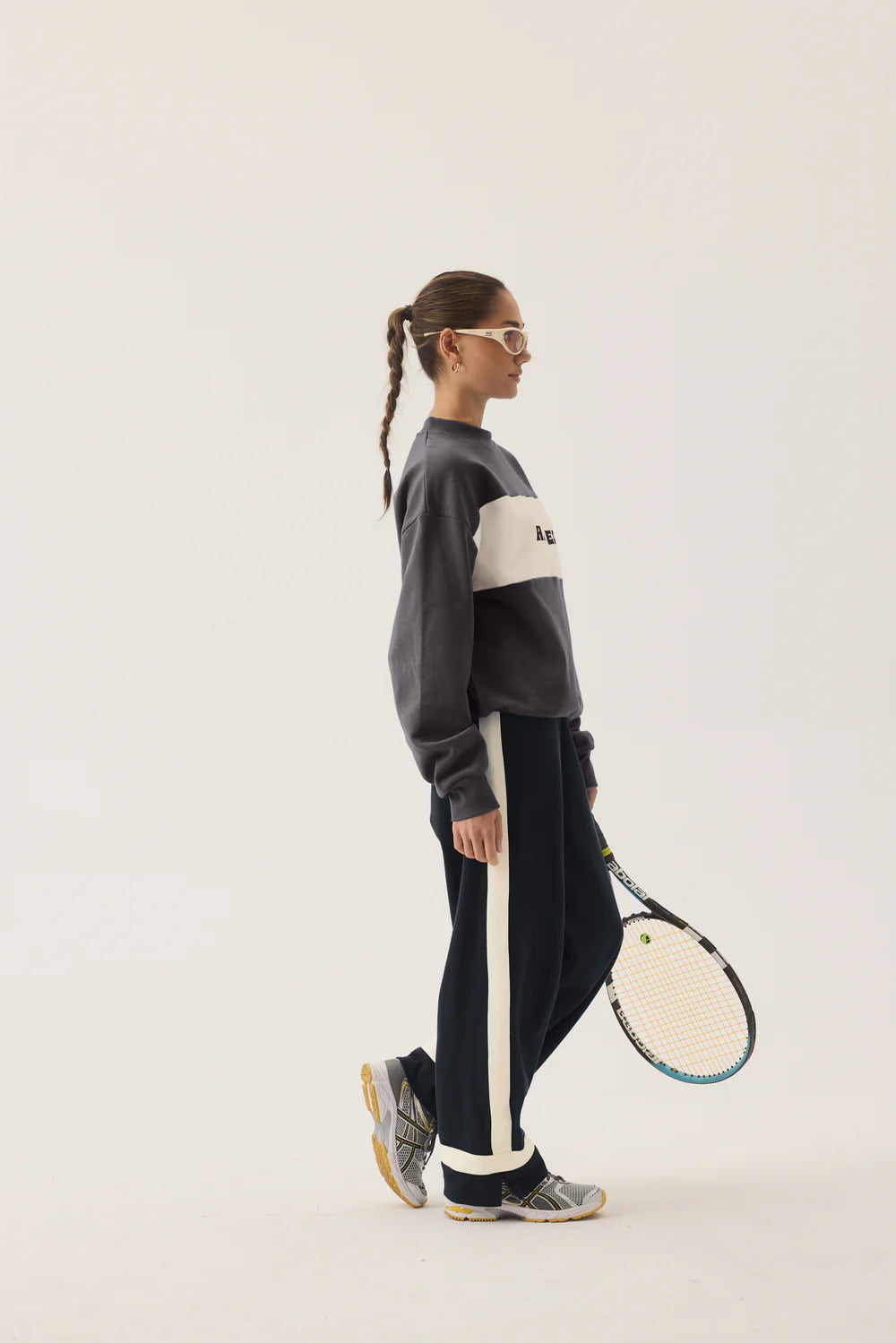 Araminta James Sweatshirt Washed Black, size XS