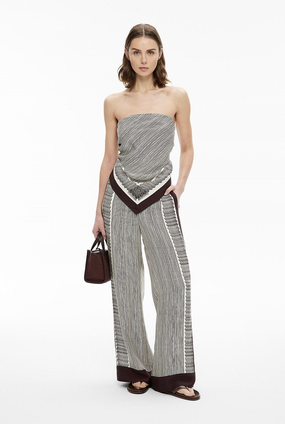 Witchery Scarf Top, size 6