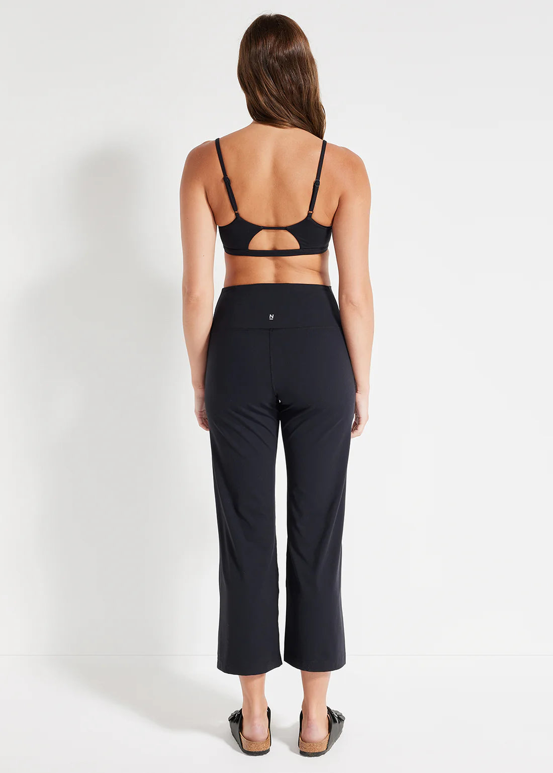 Nimble In Motion wide leg pant with pockets, cropped, size XS