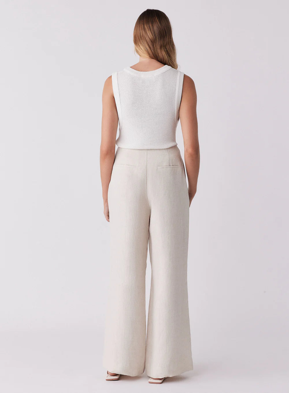 Esmaee Portsea Pants - Natural, size XXS (only selling because it's more of an 8!)