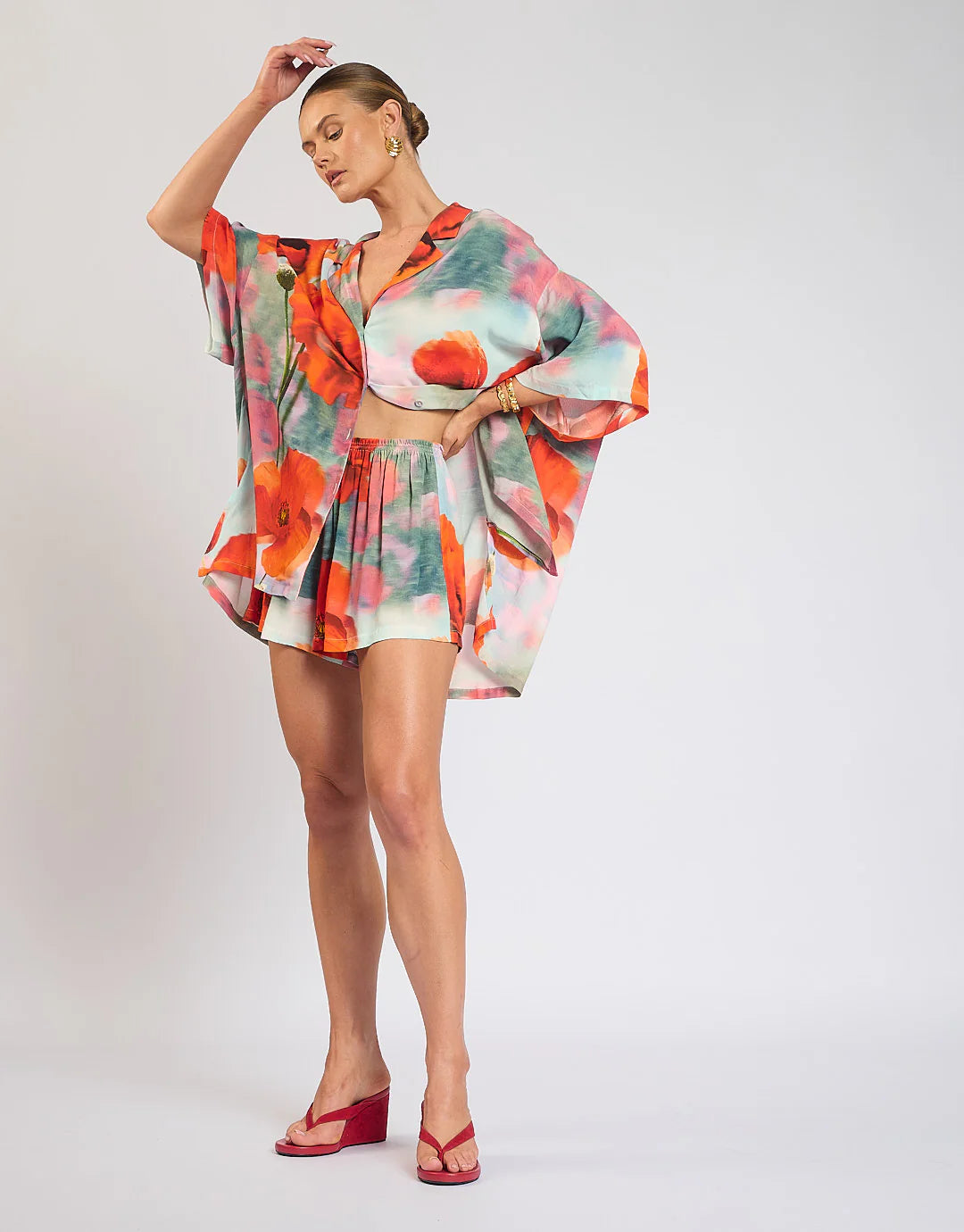 Luna Lane Riley short and shirt set, size XS/S