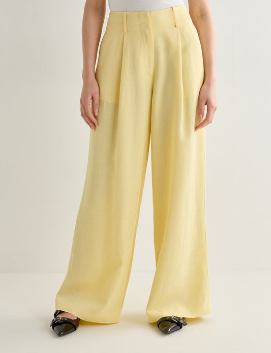 State of Play Manaia Wide Leg Luxe Pant, Jasmine - Size 8