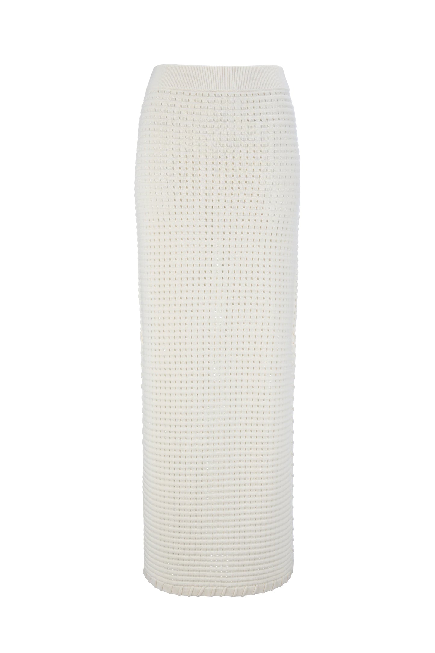 Sancia Jelena Knit Skirt - White, size S