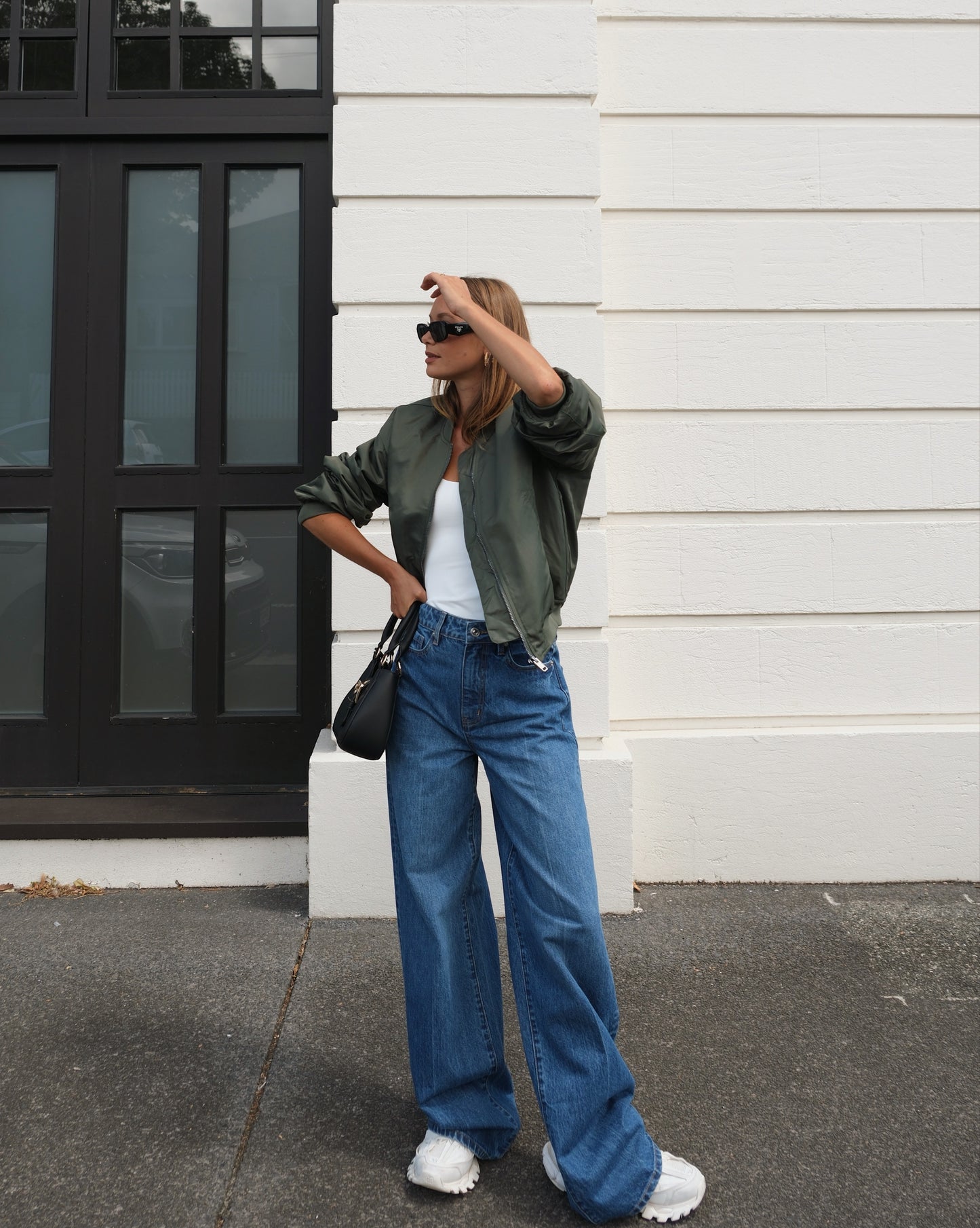 Forever New Wide Leg Jean, size XS/S