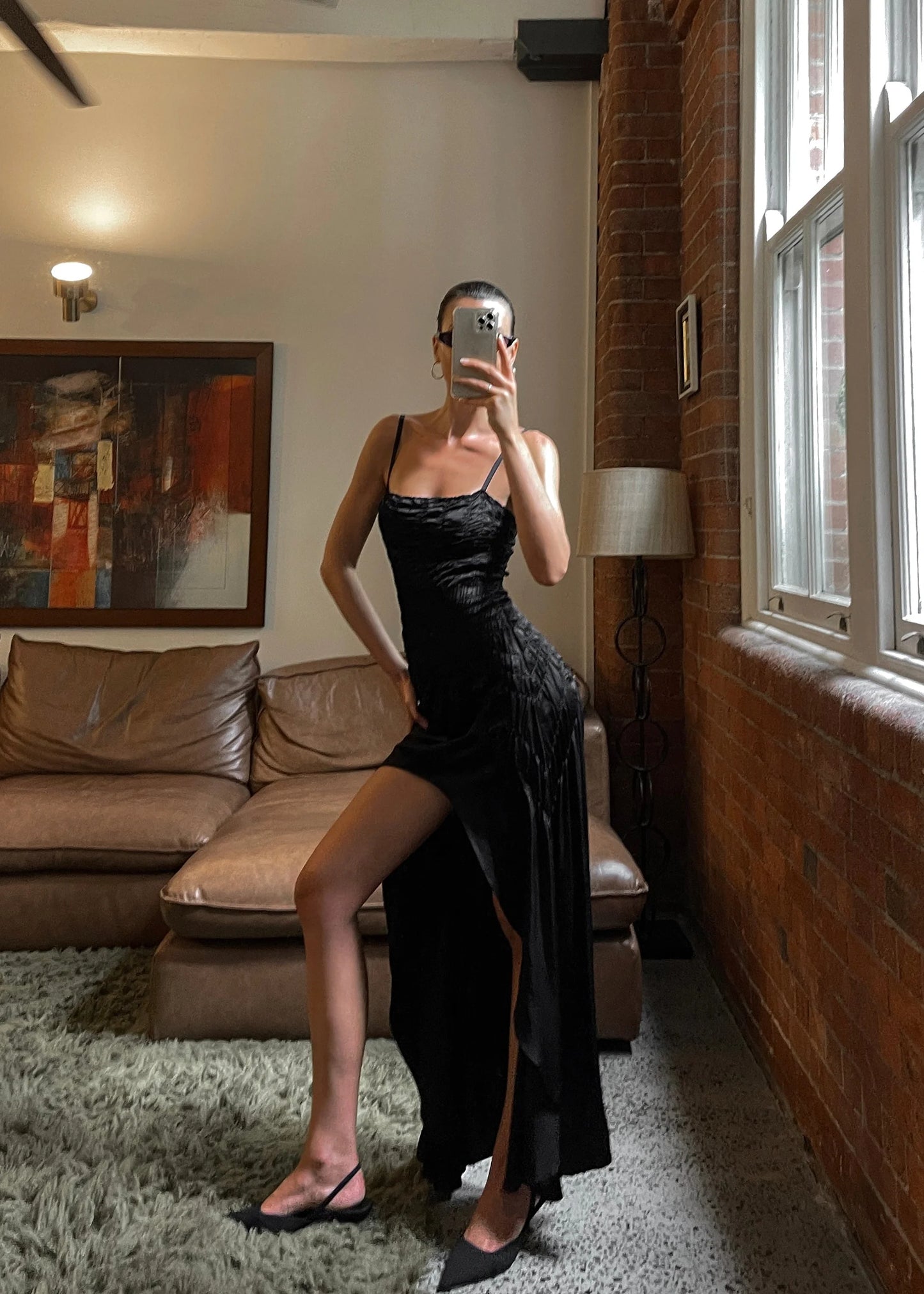 Yojani Boutique Kalea Dress - Caviar XS