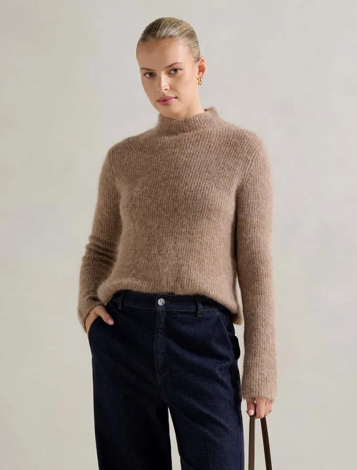 Forever New Kaya High Neck Sweater, size XS