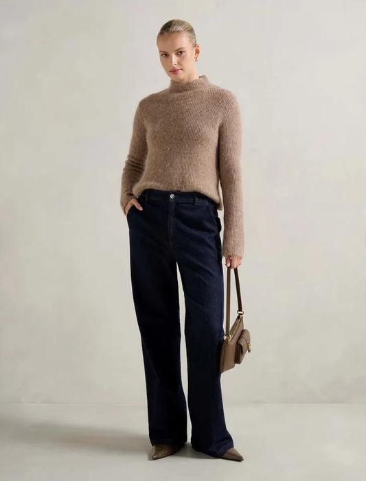 Forever New Kaya High Neck Sweater, size XS