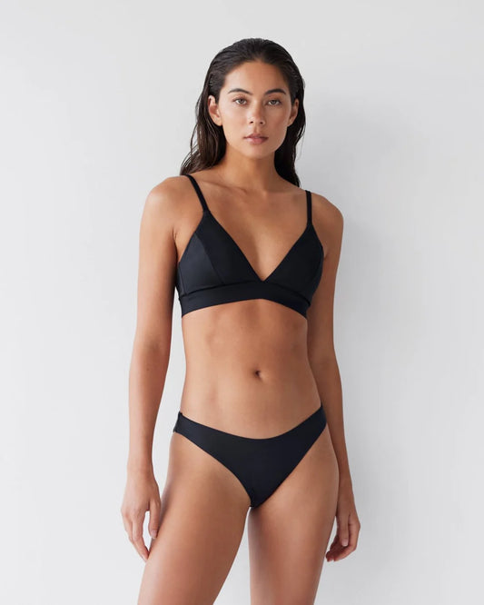 Dear Dylan Black Swim set, size XS